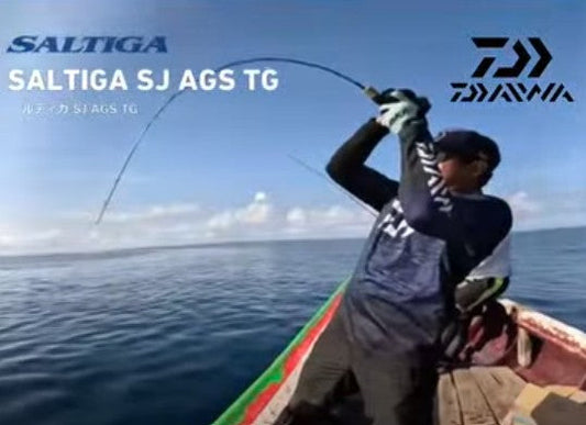 Daiwa Saltiga SJ AGS 55B-4 TG, Solid Rod now Available - Ryoshi Pro Outfittes