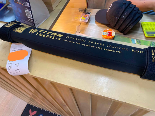 Saturday grind!!! Ironman Titan Jigging dedicated Rod, made specifically for vertical jigging, handy and can fit most baggages. - Ryoshi Pro Outfitters