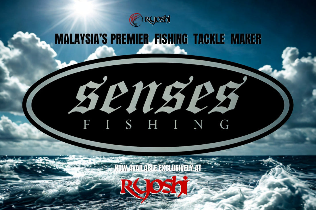 Senses Fishing international a Malaysian based brand specializing in high quality fishing tackle, lures and equipment designed specially for tropical gamefish, now exclusively available at Ryoshi Pro Outfitters.