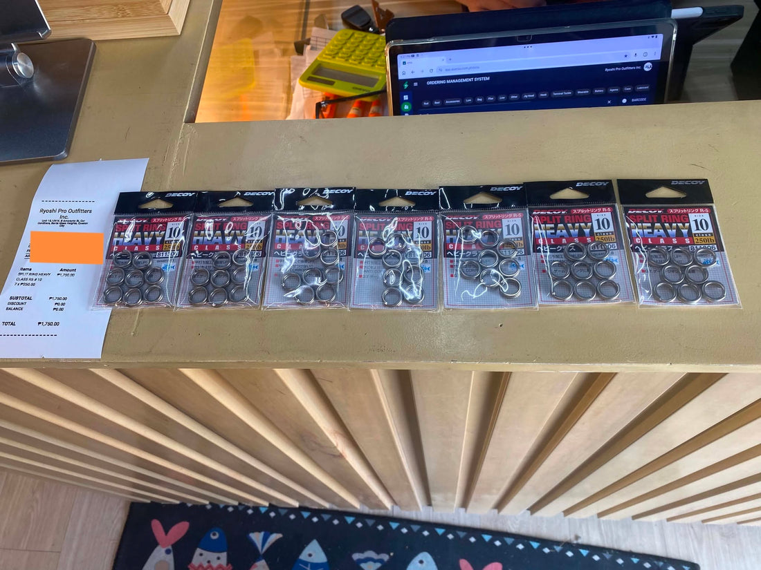 Dont take all leave some for other, Decoy super heavy duty split ring for popping and deep jigging, Saturday Grind!!!! - Ryoshi Pro Outfitters