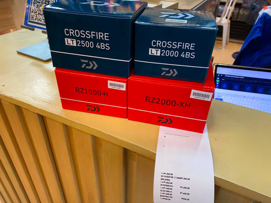 Dont take all leave some for others!!! Daiwa reels for this customers light gamihg needs, thanks for the purchase!!! - Ryoshi Pro Outfitters