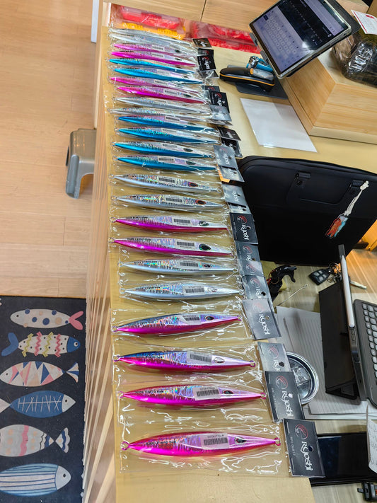 Customer getting ready for some jigging expedition - Ryoshi Pro Outfitters