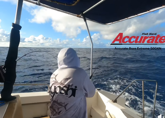 Team Ryoshi Double hook up using Zenaq, Piratez Strike, Accurate, RPO Jigs, Xbraid Lines and Decoy Hooks!!! Actual fishing trip at Sta Ana Cagayan. - Ryoshi Pro Outfitters