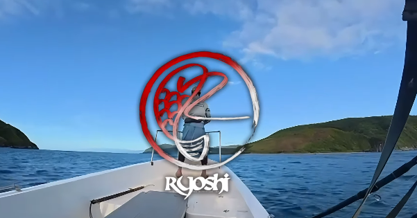 Fishman tester and angler Takehiro Nakamura landing a nice sized GT while popping in cagayan during team Ryoshi Pro Outfitters jig and pop session.  - Ryoshi Pro Outfitters