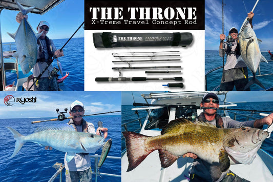 Not all travel rods are the same!! The Ironman The Throne Extreme Travel Rods are rods built for power and versatility - Ryoshi Pro Outfitters