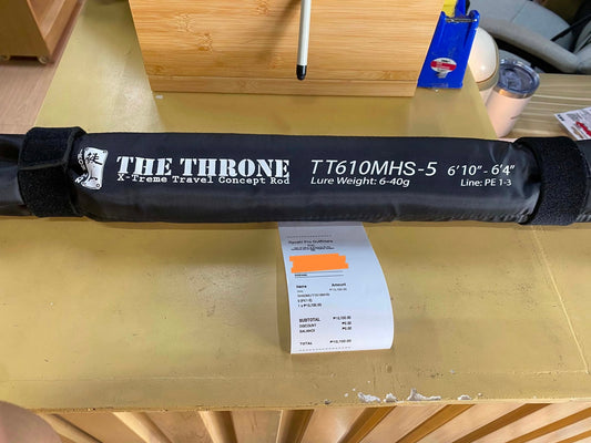 Boat Captain Randy Collado Martinez nang SEA MEN boat na surpresa sa husay at galing nang Daiwa Saltiga SJ AGS TG 55B-4 rod!!!! - Ryoshi Pro Outfitters