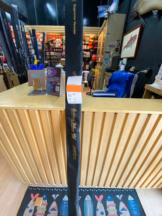Thursday grind!!!! Senses Golden Blue Spinning for this customers light jigging game!!! Proven rod to take on biggies with ease, thanks for the support!!! Happy to serve. - Ryoshi Pro Oufitters