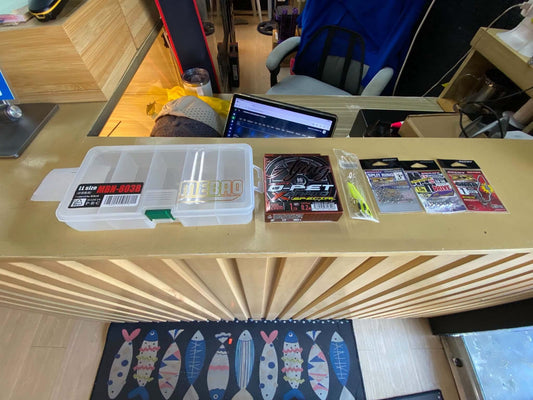 Thursday grind, customers choice for his accessories and terminal tackles -Ryoshi Pro Outfitters
