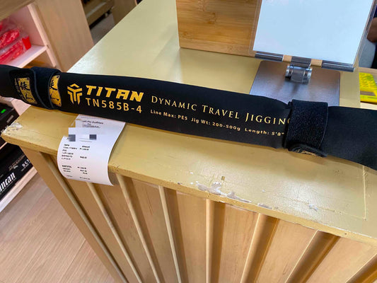 Thursday grind! Ironman Titan Dynamic Travel Jigging Rod, second order by customer for his upcoming jigging session. Thanks for the support!!!! - Ryoshi Pro Oufitters