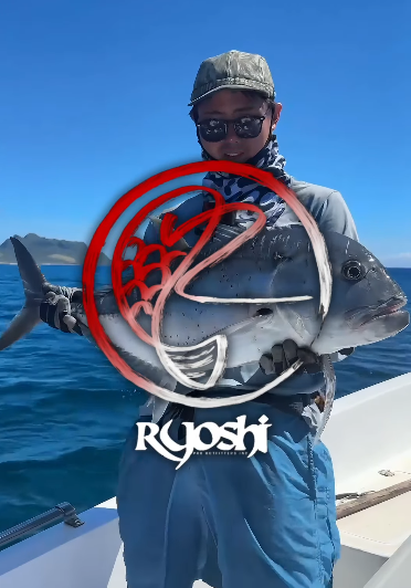 Giant Trevallies abound during team Ryoshi Pro Outfitters jig and pop session in Cagayan, this is one of the few that was caught by fishman tester Takehiro Nakamura that was caught and released safely. Congrats Takehiro!!!!  - Ryoshi Pro Outfitters