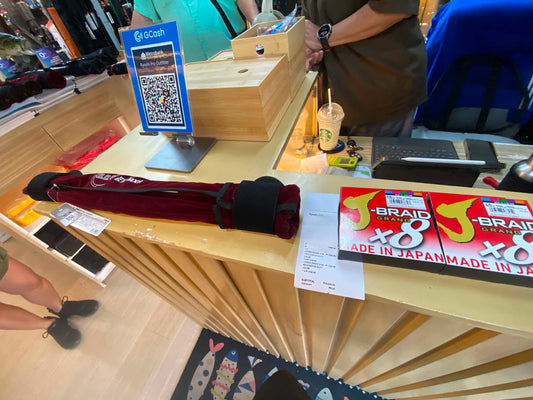 Tueday grind!!! Customer seeks a perfect strong baitcasting rod and his choice is fishman BC4 610mxh, good to casting strong heavy fish on estuaries and shores.  - Ryoshi Pro Outfitters