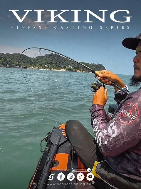Gear up for a legendary fishing experience with the Senses Viking model fishing rods. - Ryoshi Pro Outfitters