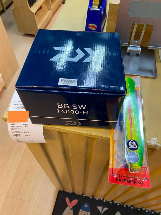 Wednesday grind!!! BG SW 14000s for cutomers big game casting game!!! Thanks for the patronage!!!! - Ryoshi Pro Outfitters