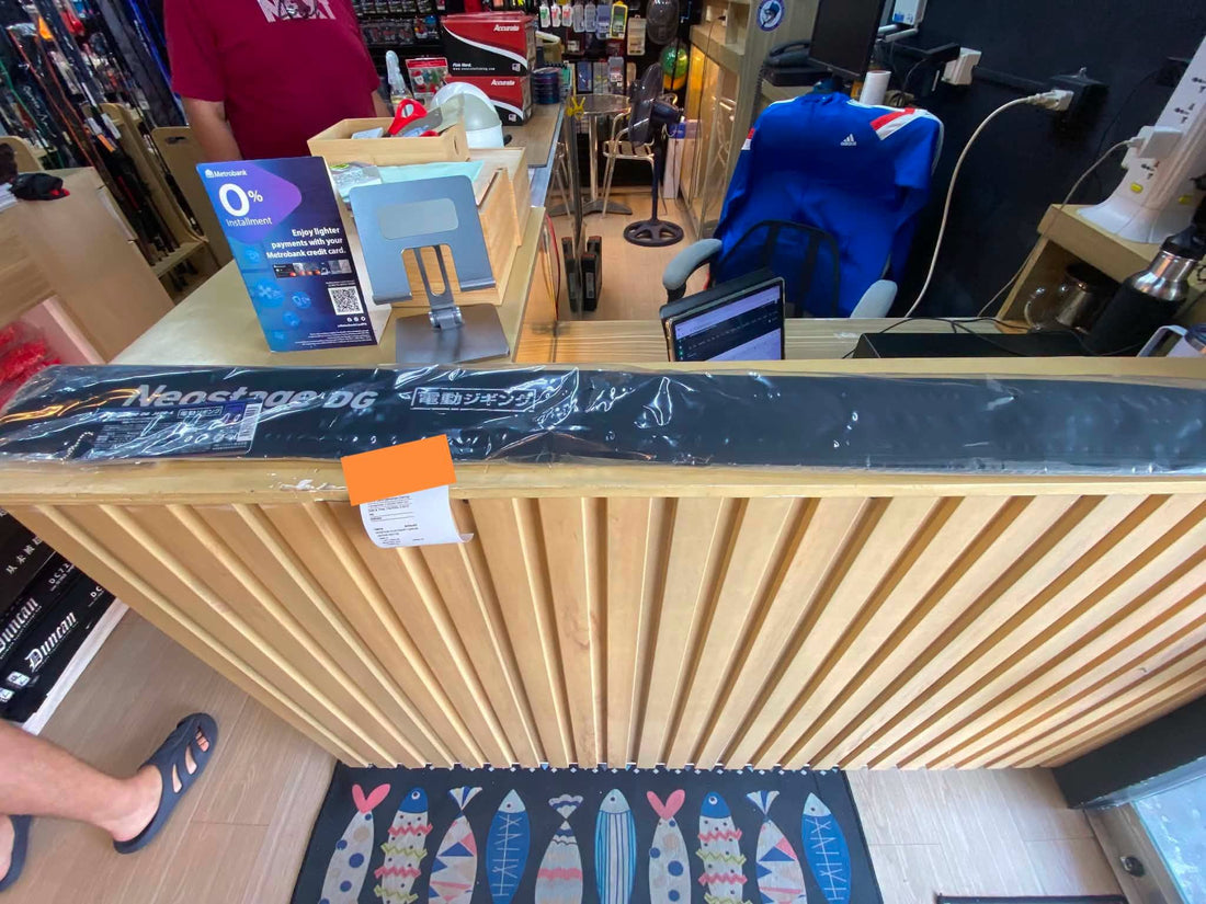 Wednesday grind!!! This is the true e-reels jigging rod, buit for electric reels, this jigging rod specs are made to absorb the jerks and pulls of electric reels and its catch when vertical jigging. - Ryoshi Pro Outfitters