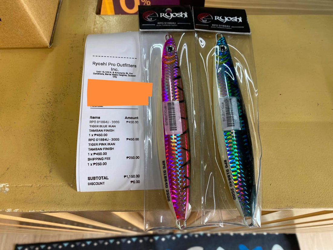 Wednesday Grind!!! RPO D1B84U ikan tamban finish still hot!!!! Customers choice!!! - Ryoshi Pro Outfitters