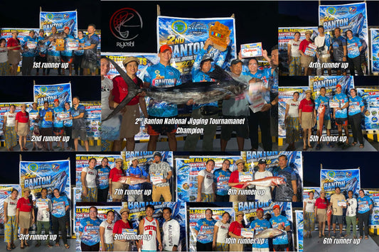 Congratulations to all the winners of the 2nd Banton National Jigging Tournament. -Ryoshi Pro Outfitters