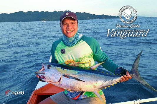Another 11kg Yellow Fin Tuna (YFT) landed by Angler/ Ryoshi Pro tester Tejz Ligan near sipalay shores, the fish was easily subdued by the fast recoiling progressive action. - Ryoshi Pro Outfitters