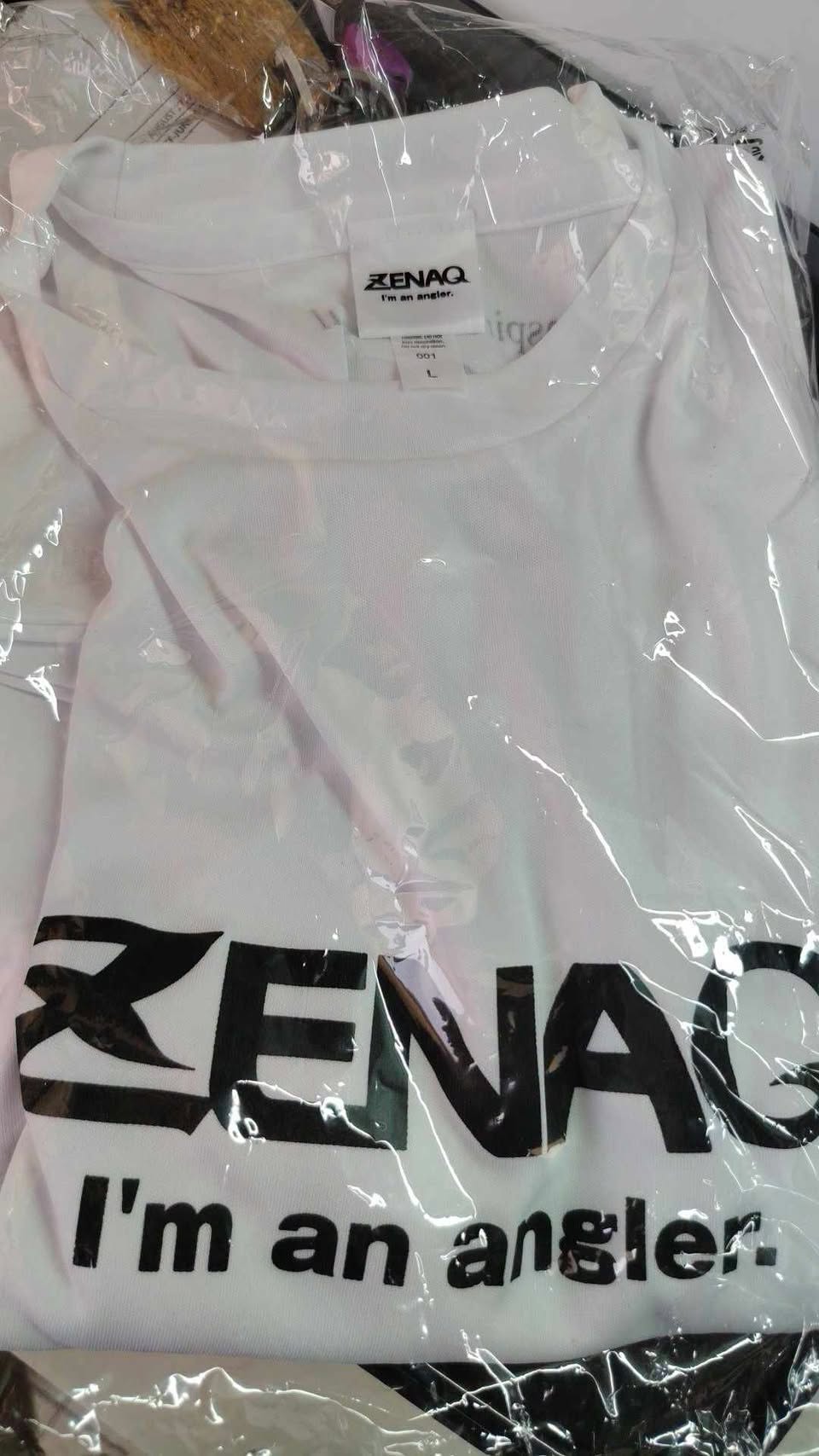 Zenaq white long sleeve dry T-shirt is customers choice for his fishing apparel. thanks for the support!!! - Ryoshi Pro Outfitters
