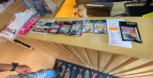Zenaq apparel and various bass fishing terminal tackles and hook for this customers weekened fishing trip, thanks for the support, monday grind!! - Ryoshi Pro Outfitters