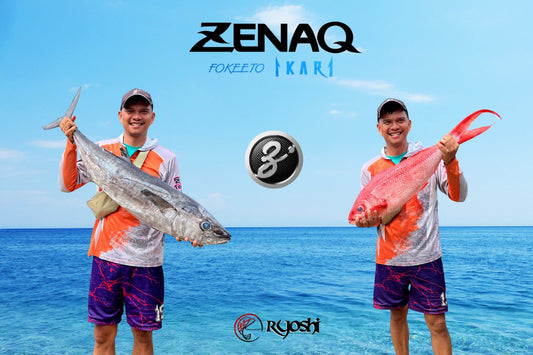 Rysohi Zenaq Tester Tejz Ligan catching nice fishes using Zenaq Fooketo Ikari Rods, Zenaq Ikari Rods - Ryoshi Pro Outfitters