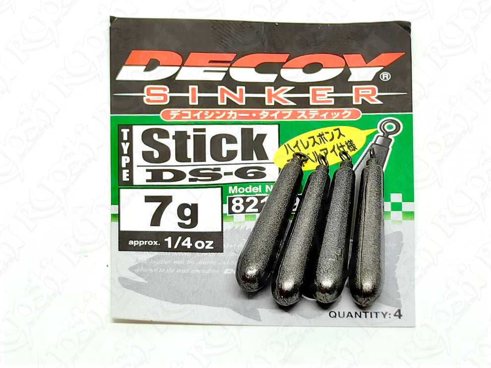 Plomb Stick Decoy DS-6 - 3.5 Grammes - Lot De 5 - Neuf (Réf 1572)