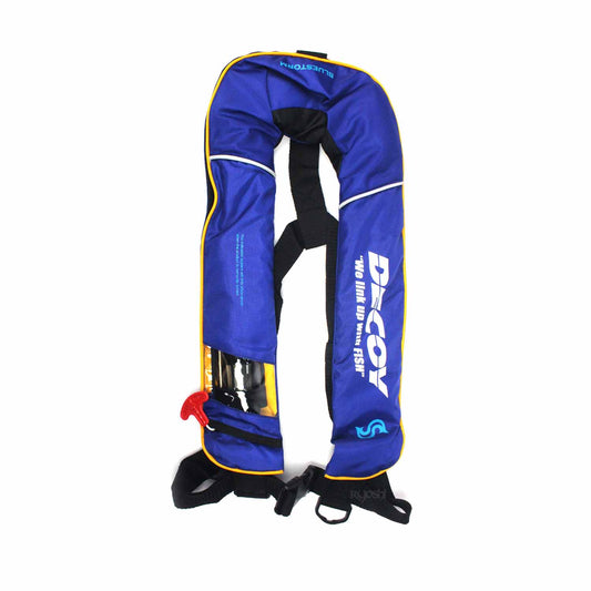 AUTO INFLATABLE LIFE VEST - BSJ2520RS - BLUE