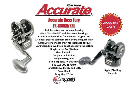 Accurate Fury FX 600XN Black