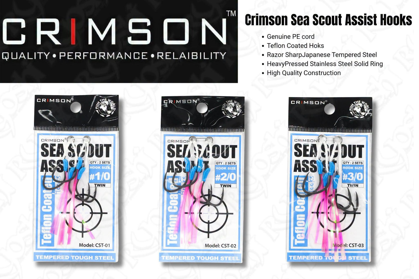 Crimson Sea Scout Assist Hooks