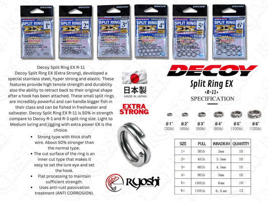 Decoy Split Ring EX R 11