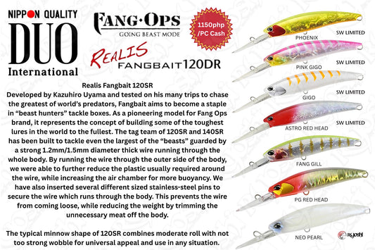 DUO Realis Fangbait 120DR Fang Ops (8/25)