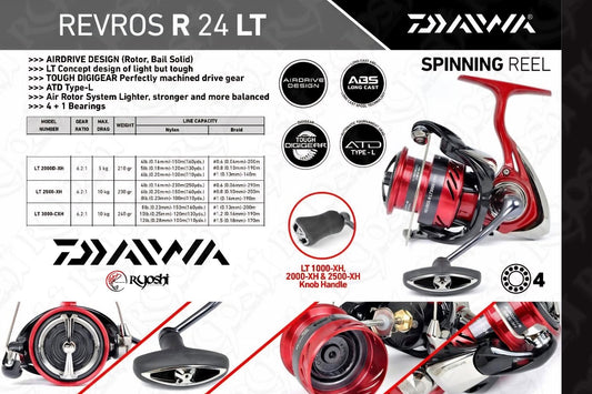 Daiwa 24 Revros R LT