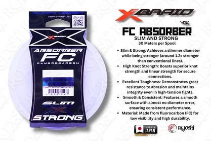 X-braid FC-Absorber Slim and Strong