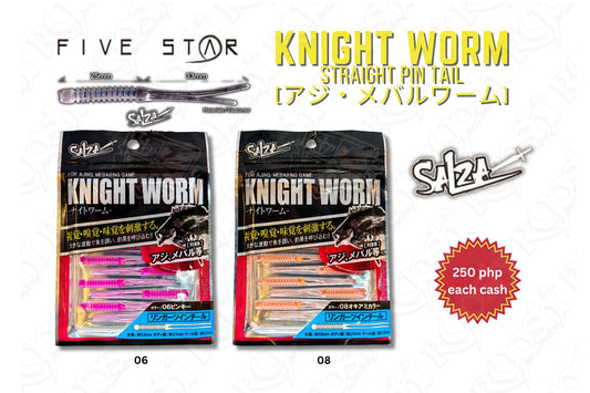 Five Star Salza Knight Worm Straight Pintail (8/25)