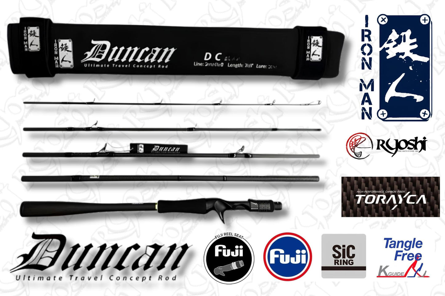 Ironman Duncan Ultimate Travel Concept travel Rod