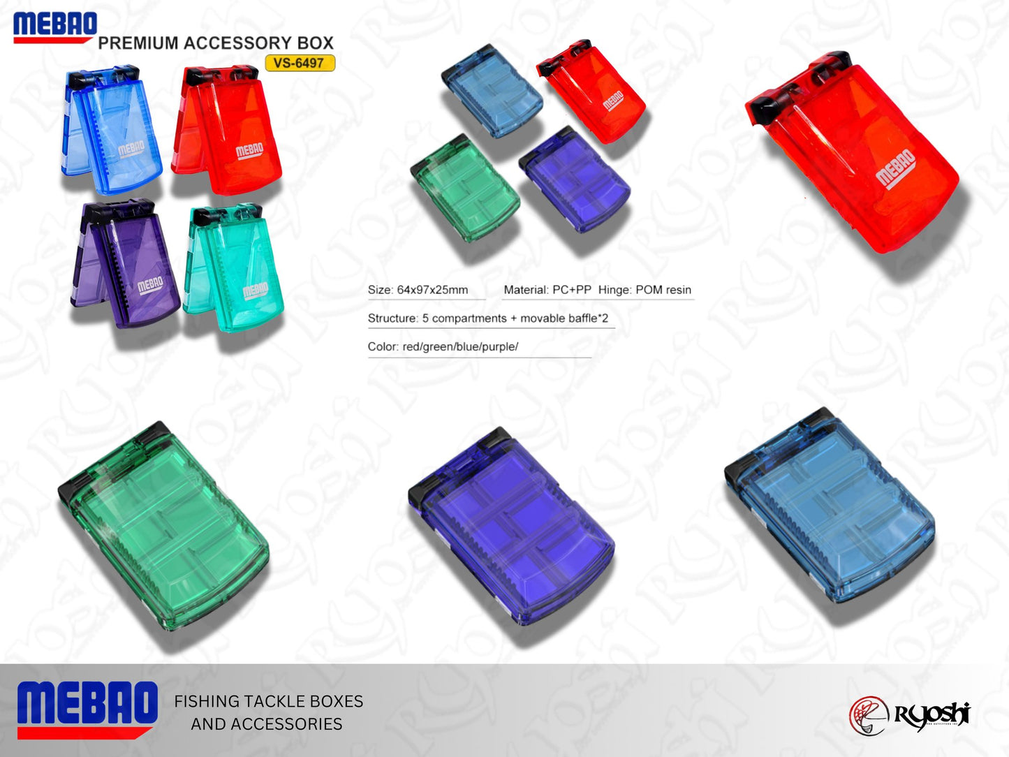Mebao Foldable Colored Premium Accessory Box (VS-6497)