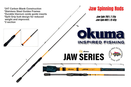 Okuma Jaw Spinning Rod