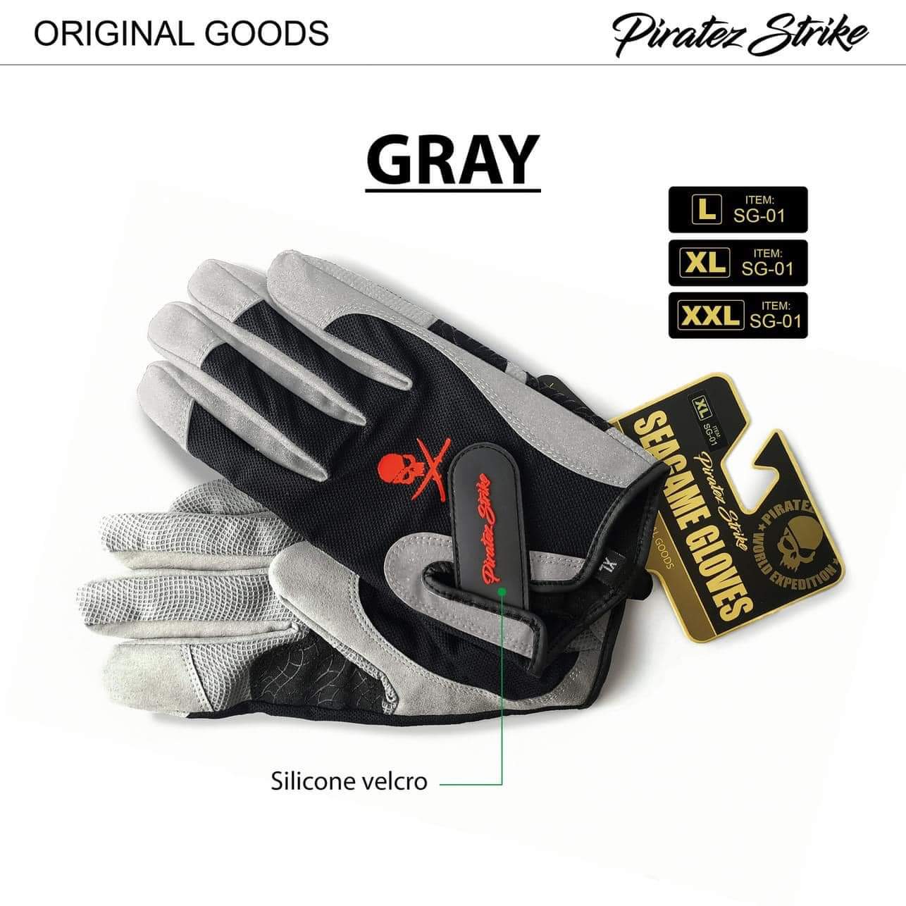 Piratez Strike Jigging and Popping Gloves