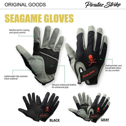 Piratez Strike Jigging and Popping Gloves