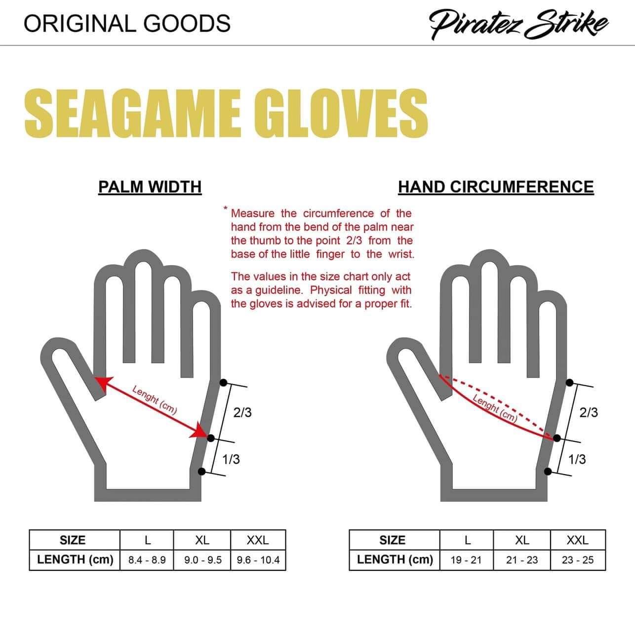 Piratez Strike Jigging and Popping Gloves