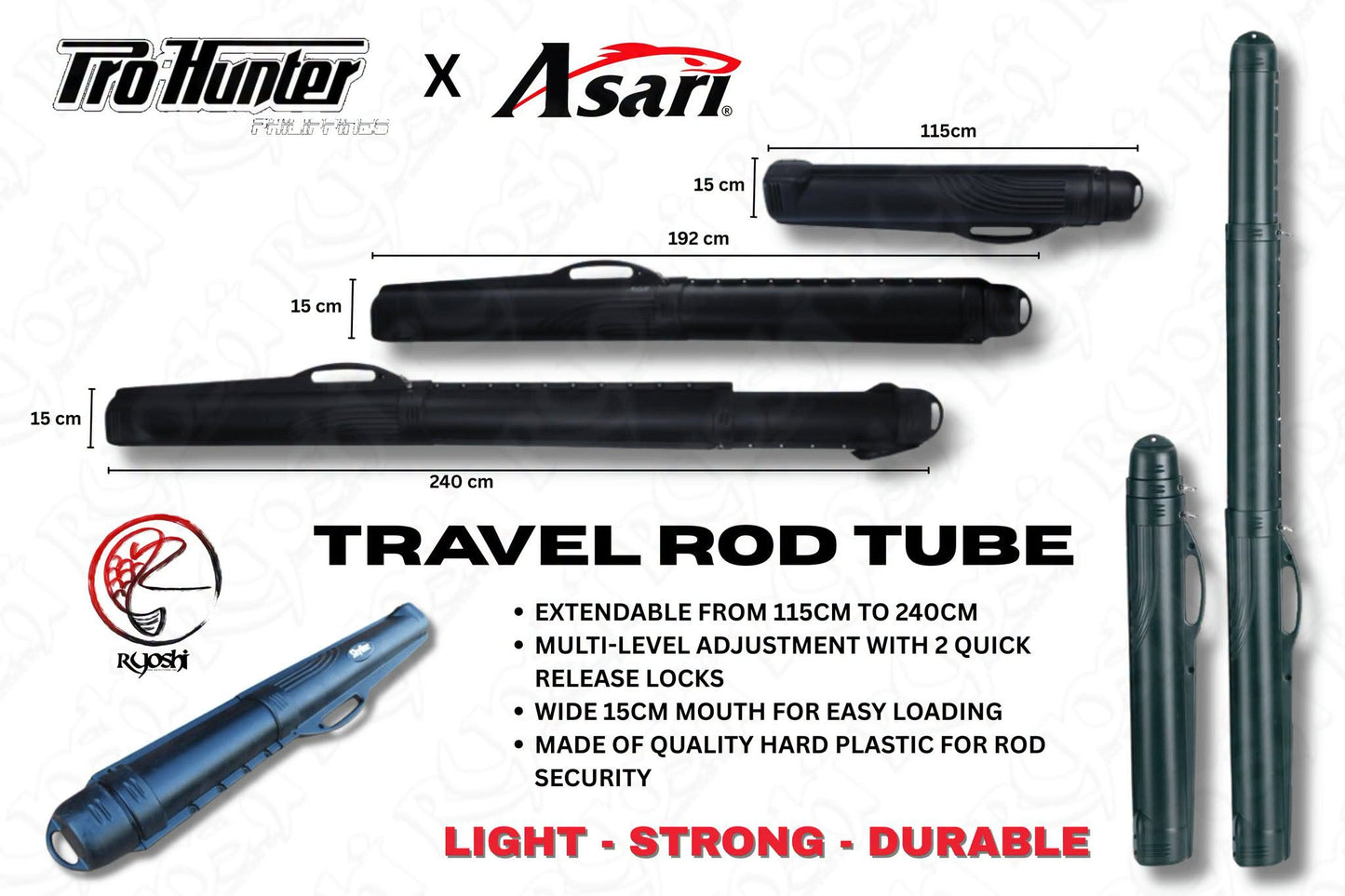 ProHunter Asari Travel Rod Tube