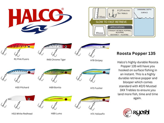 Halco Roosta Popper 135