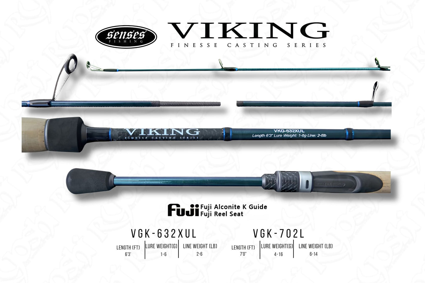 Senses Viking Finesse Casting Rod