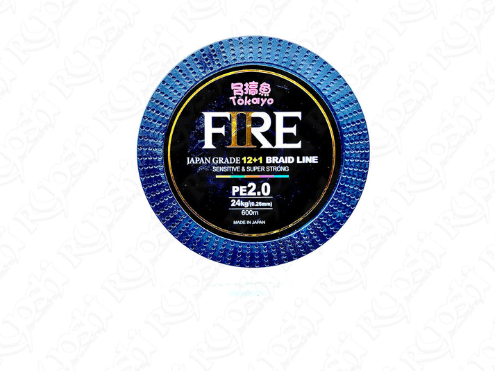 Tokayo Rx Power Tokayo Fire PE 2 x (12+1) 600m – Ryoshipro
