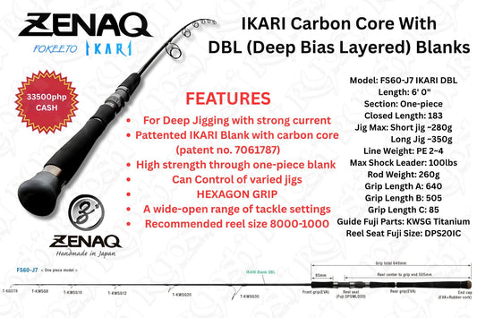 Zenaq Ikari DBL FS60-J7 (6/25)