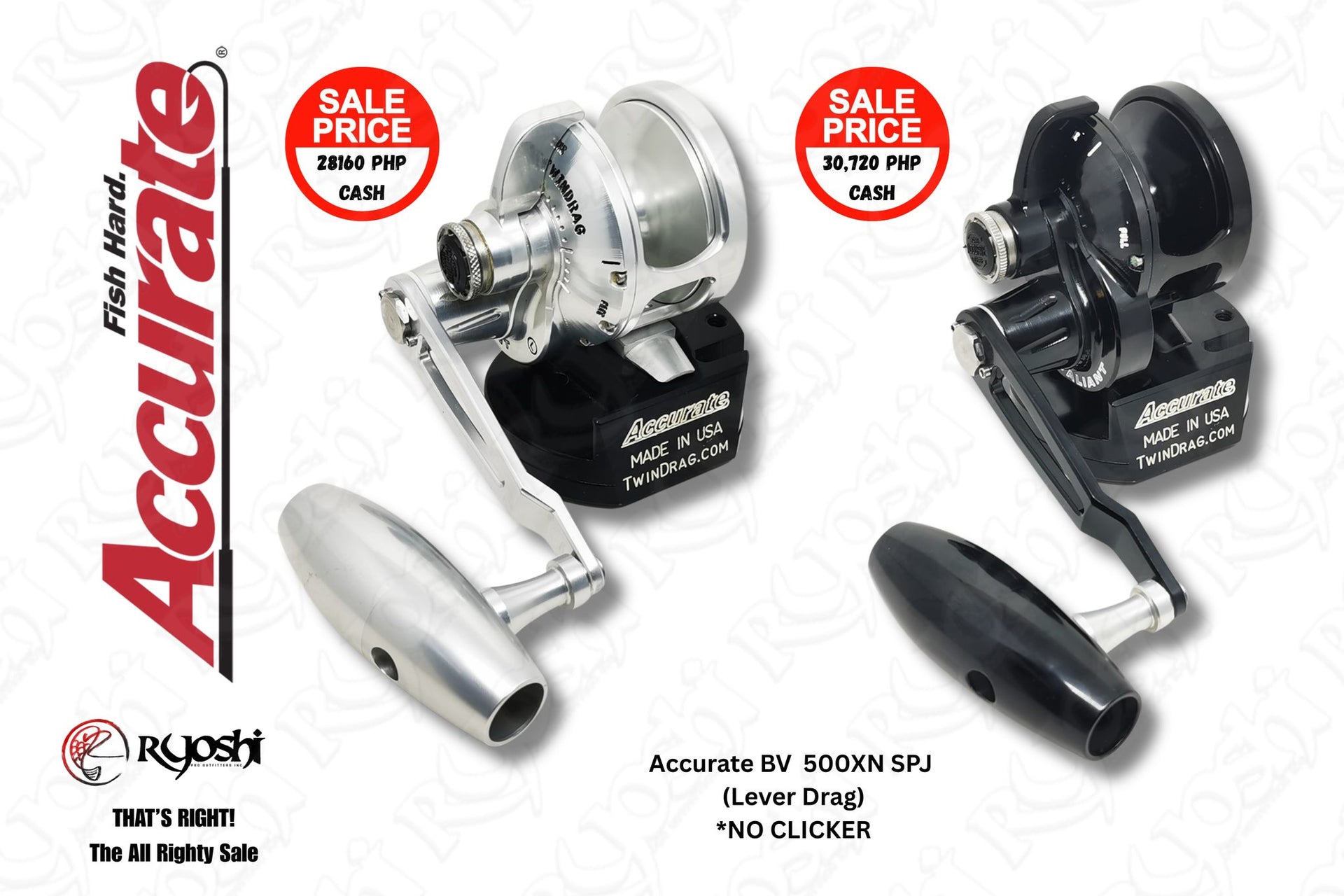 Accurate BV 500 xn and xnl (BLACK) – Ryoshipro