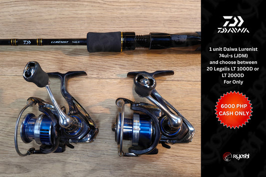 Daiwa Lurenist x 20 Legalis LT Combo Sale!!!