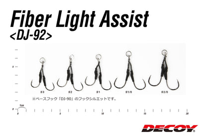 Decoy Fiber Light Assist Hook DJ-92