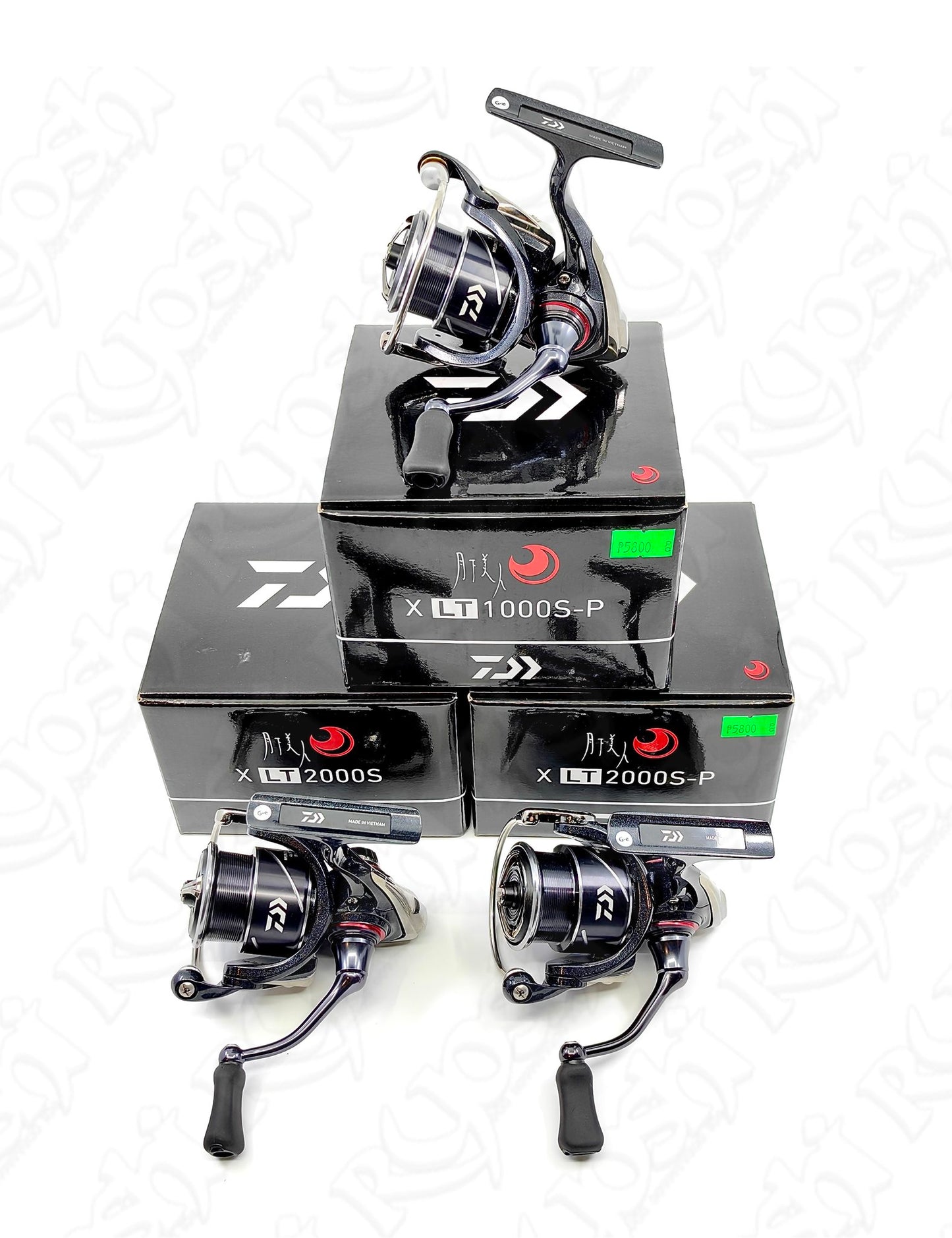 Daiwa 20 Gekkabijin x lt 1000s-p, x lt 2000s-p, x lt 2000s.