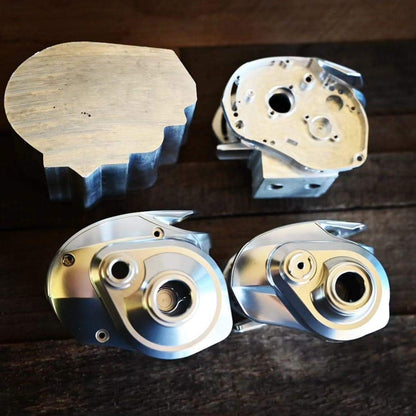 Baitcasting Reel THE GOAT - Anodized Clear