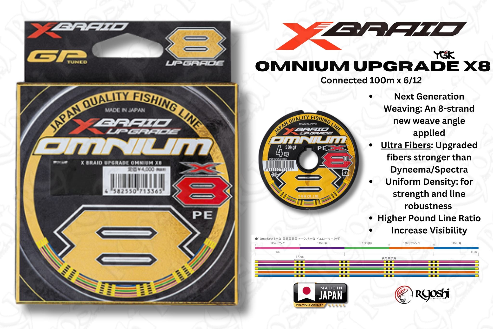 X-braid Omnium Upgrade X8 – Ryoshipro